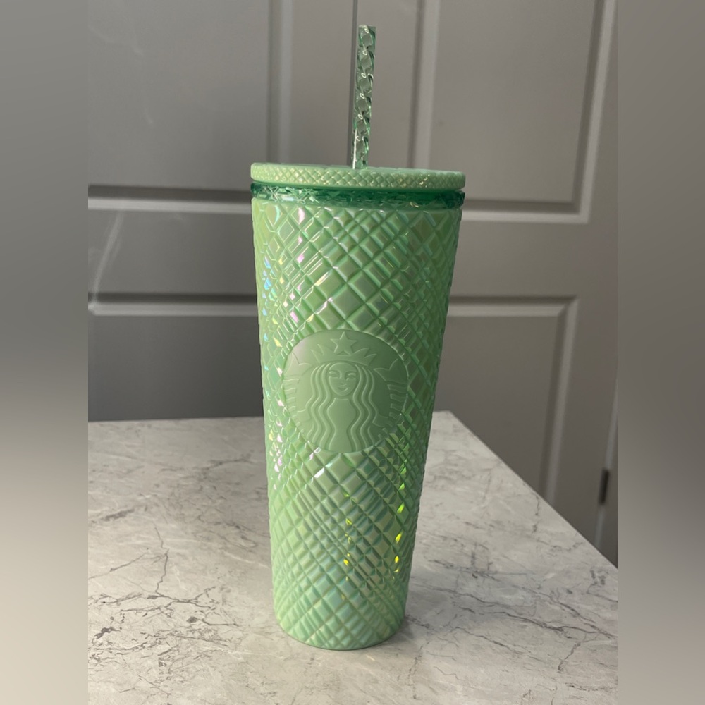 Mint Green Starbucks Tumber